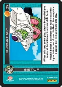 Namekian Flight (Panini: Perfection)