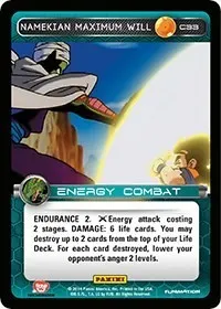 Namekian Maximum Will (Panini: Set 1)