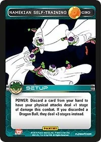 Namekian Self training (Panini: Heroes & Villains) — Dragon Ball Z TCG Card Value