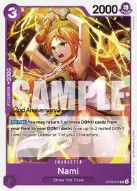 Nami 070 (Emperors in the New World: 2nd Anniversary Tournament Cards)