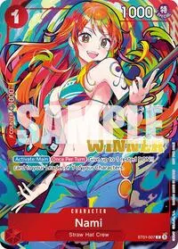 Nami 2025 New Year Event Winner (One Piece Promotion Cards)
