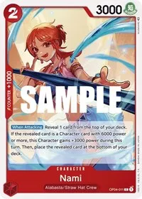 Nami (Kingdoms of Intrigue) — One Piece Card Game Card Value