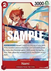 Nami (Kingdoms of Intrigue Pre-Release Cards)