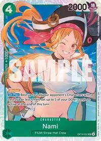Nami (The Azure Sea's Seven) — One Piece Card Game Card Value