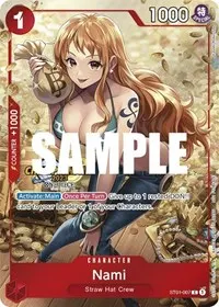 Nami CS 2023 Celebration Pack (One Piece Promotion Cards)