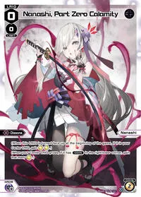 Nanashi Part Zero Calamity Parallel Foil (Concord Diva)