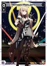 Nanashi Part Zero Parallel Foil (Welcome Back Diva -Lostorage-) — WIXOSS Card Value