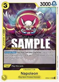 Napoleon (Pillars of Strength Pre-Release Cards)