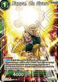 Nappa on Guard (Saiyan Showdown)