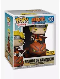 Naruto Shippuden Naruto on Gamakichi Hot Topic Exclusive (Pop! Vinyl)