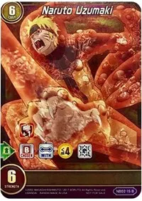 Naruto Uzumaki NB02 15 B (NB Tournament Pack Cards)