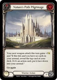 Natures Path Pilgrimage Red (Hero Deck: Dorinthea) — Flesh & Blood TCG Card Value