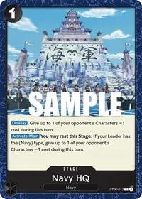 Navy HQ (Starter Deck 6: Absolute Justice)