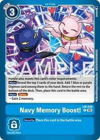 Navy Memory Boost (Limited Card Pack -Billion Bullet-)