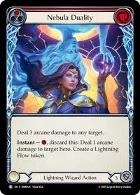 Nebula Duality Red (Omens of the Third Age)