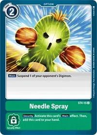 Needle Spray (Starter Deck 04: Giga Green)