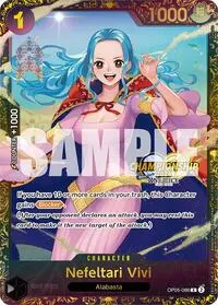 Nefeltari Vivi October Championship 2024 Store Regionals (One Piece Promotion Cards)