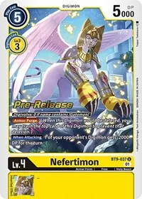 Nefertimon (X Record Pre-Release Cards)
