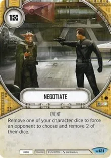 Negotiate (Awakenings) — Star Wars Destiny Card Value