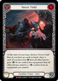 Never Yield (Dynasty)