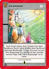 New Beginnings Light (Wilderness: First Edition Tribal Theme Decks)