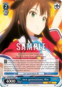 new generations Rin (The iDOLM@STER Cinderella Girls)