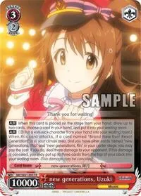 new generations Uzuki (The iDOLM@STER Cinderella Girls)