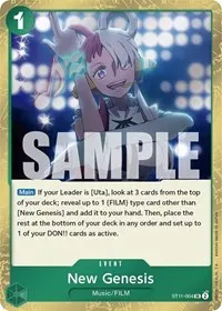 New Genesis (Starter Deck 11: Uta)