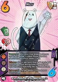 Nezu Plus Ultra Pack 3 (UniVersus: My Hero Academia Promo Cards)
