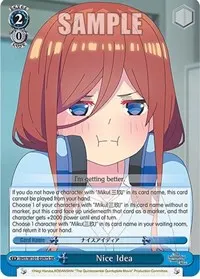 Nice Idea SR (The Quintessential Quintuplets Movie)