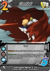 Nice Try (UniVersus: My Hero Academia: Undaunted Raid)