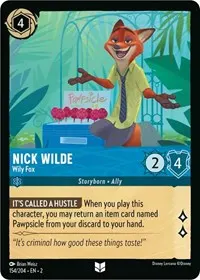 Nick Wilde Wily Fox (Rise of the Floodborn)