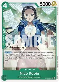 Nico Robin 033 (Emperors in the New World: 2nd Anniversary Tournament Cards)