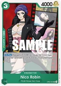 Nico Robin (Paramount War) — One Piece Card Game Card Value