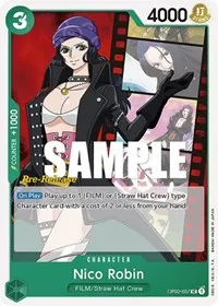Nico Robin (Paramount War Pre-Release Cards)
