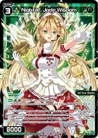 Nightile Jade Wisdom Parallel Foil (Welcome Back Diva -Lostorage-)