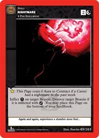 Nightmare (Nightfall: First Edition) — MetaZoo Card Value