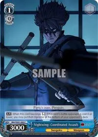 Nightwing Coordinated Assault (Batman Ninja) — Weiss Schwarz Card Value