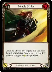 Nimble Strike Red (Part the Mistveil)