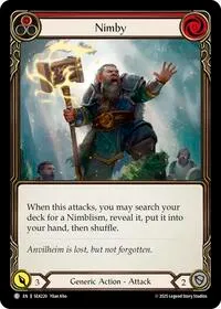 Nimby Red (High Seas) — Flesh & Blood TCG Card Value