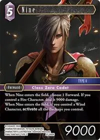 Nine (Journey of Discovery) — Final Fantasy TCG Card Value