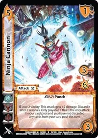 Ninja Cannon (SoulCalibur VI) — UniVersus Card Value