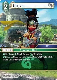 Ninja FFEX (Opus XII) — Final Fantasy TCG Card Value