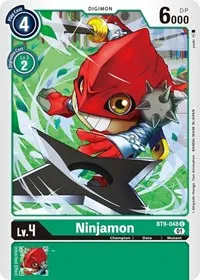 Ninjamon (X Record) — Digimon Card Game Card Value