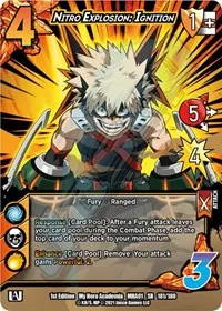 Nitro Explosion Ignition (UniVersus: My Hero Academia)