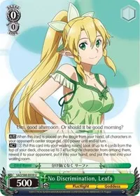 No Discrimination Leafa (Sword Art Online -Alicization- Vol.2)