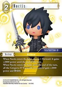 Noctis (Opus X) — Final Fantasy TCG Card Value