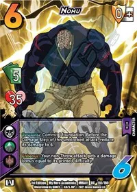 Nomu (UniVersus: My Hero Academia) — UniVersus Card Value