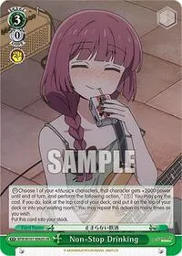 Non Stop Drinking SR (BOCCHI THE ROCK!) — Weiss Schwarz Card Value