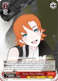 Nora Free Falling (RWBY)